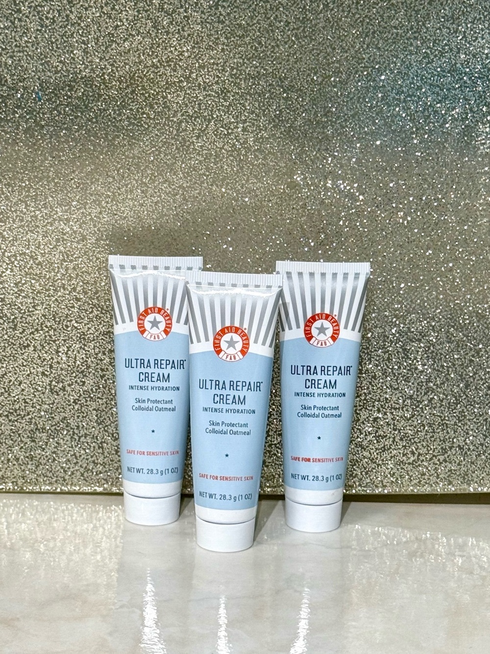 5 for $25 item 🌺 Mini Travel Size First Aid Beauty Ultra Repair Cream x3